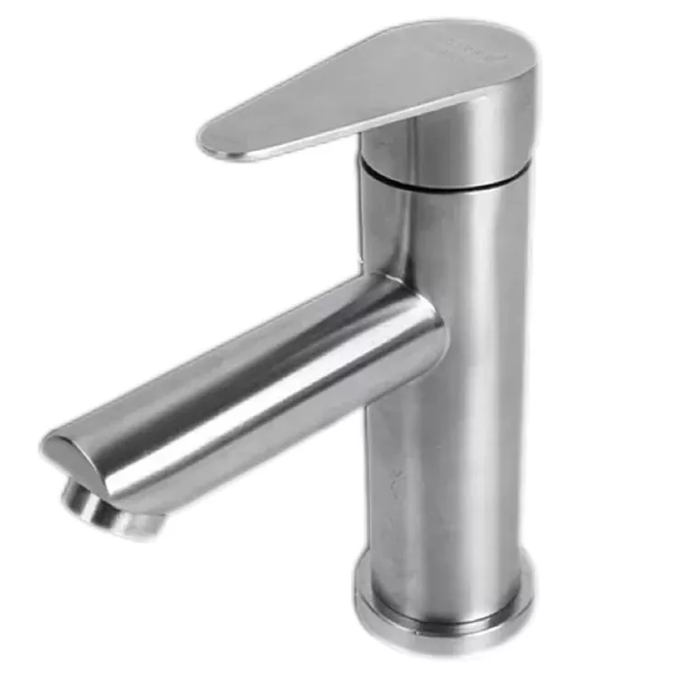 Láimhseáil Maol Sorcóireach Faucet Abhantrach Te Agus Fuar