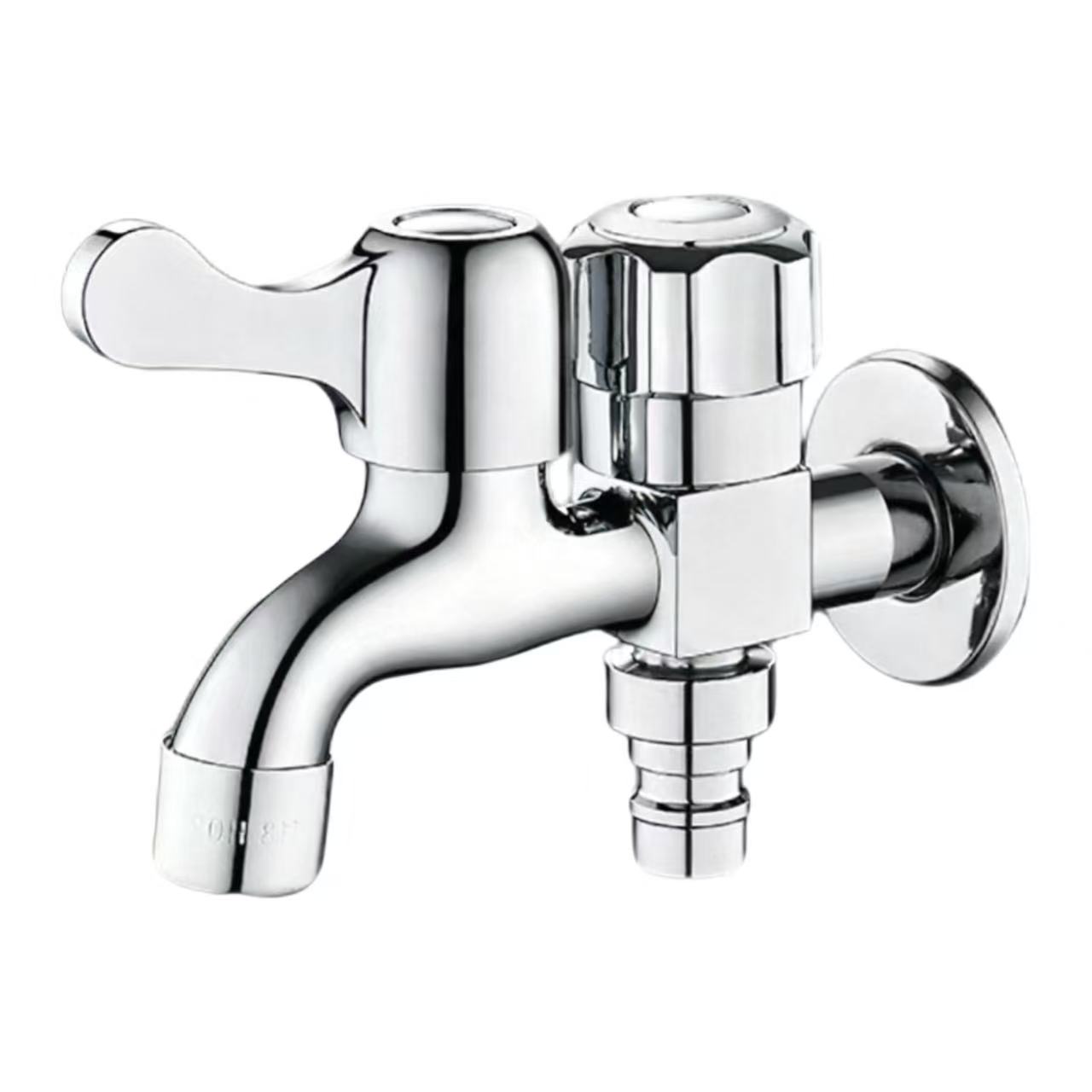 Faucet Meaisín Níocháin Dual-Asraon Dual-Rialú