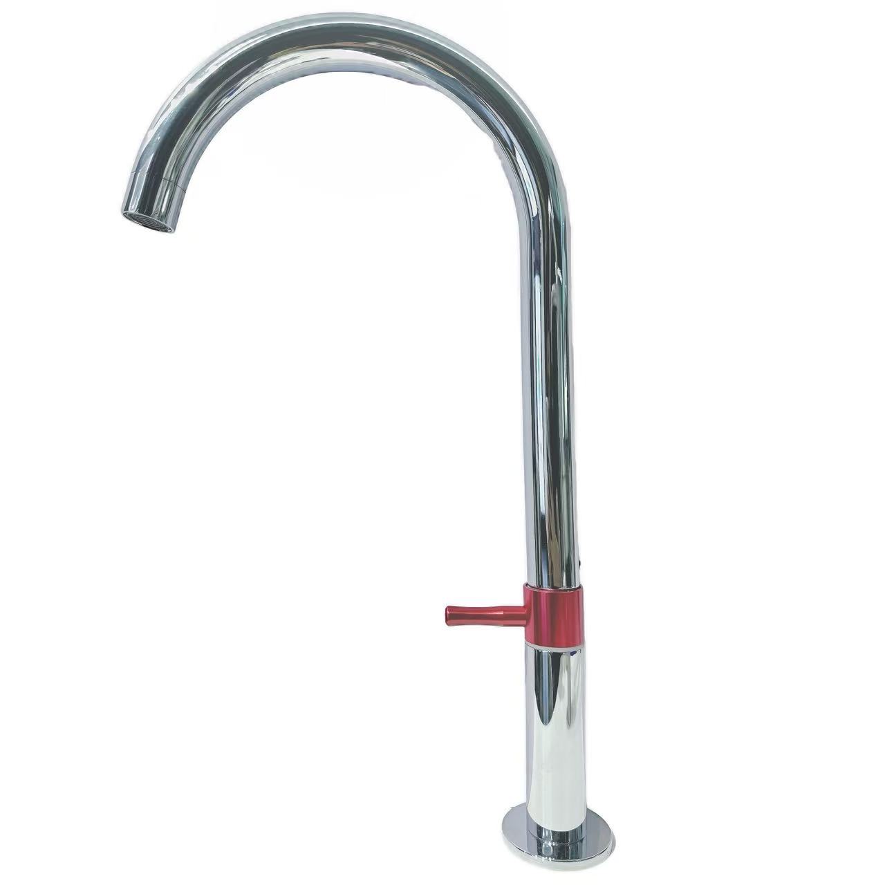 Faucet Doirteal Cistine Fuar Aonair Snasta Ard-Áirse Gooseneck