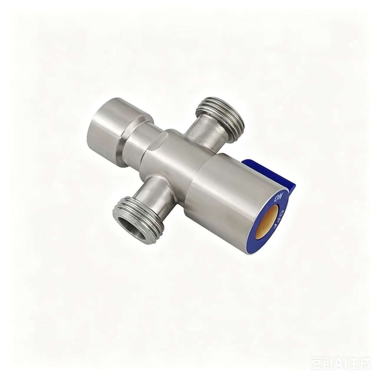  Internal Thread 180-Degree Three-Way Water Diverter Valve