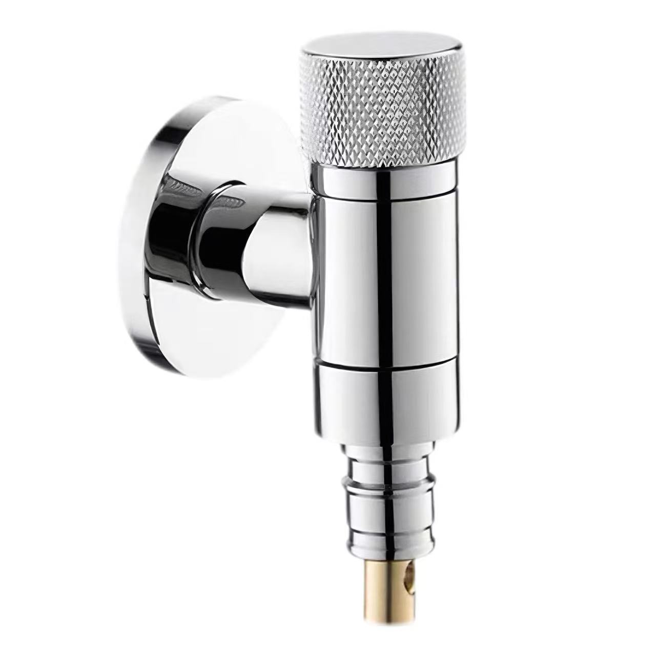 Comhla Stop Uisce Meaisín Níocháin Frith-Overflow Knurled Handle Comhla Stop Uisce Meaisín Níocháin Frith-Overflow Knurled Handle