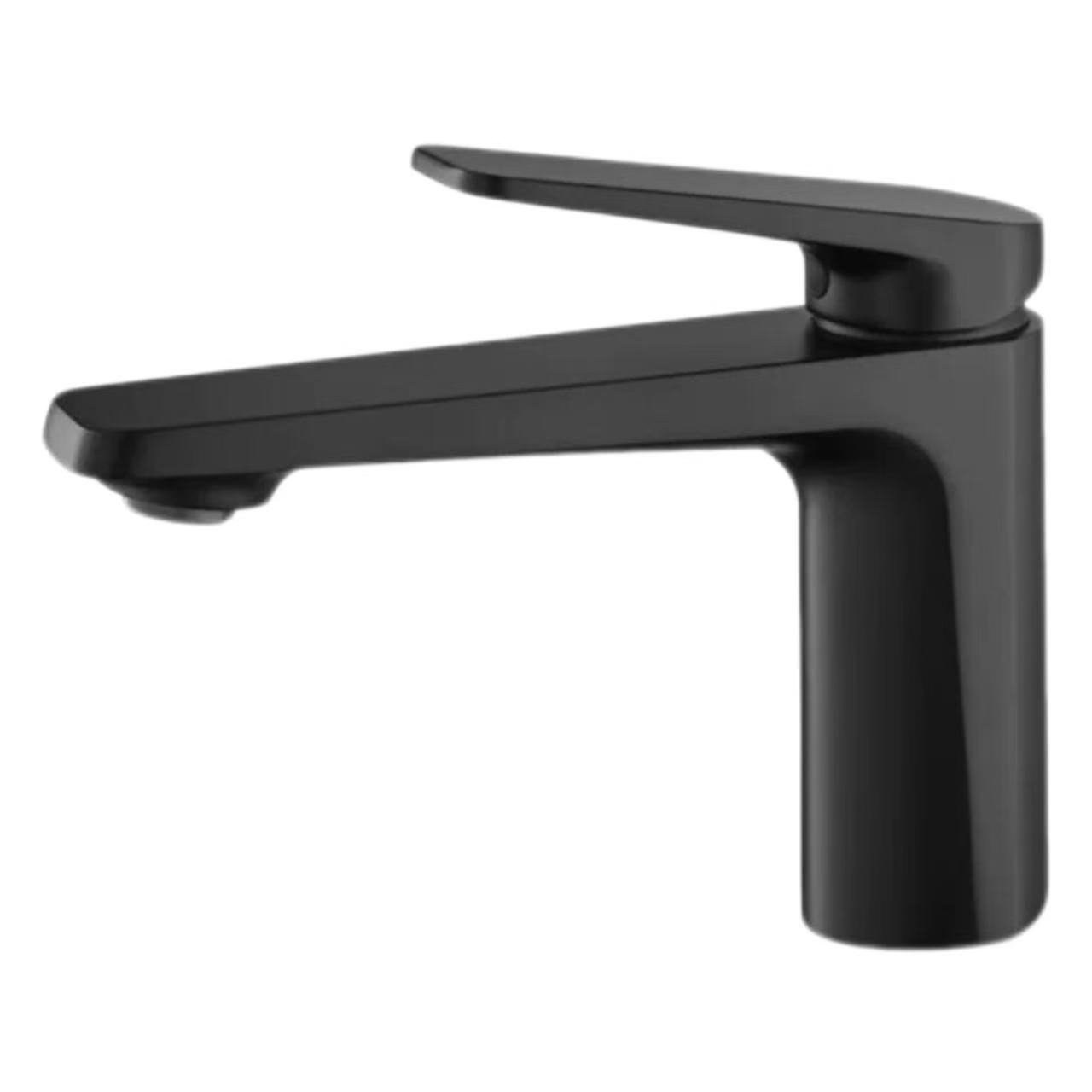 Neamhlonrach Dubh Long-Láimhseáil faucet Dragon Minimalist