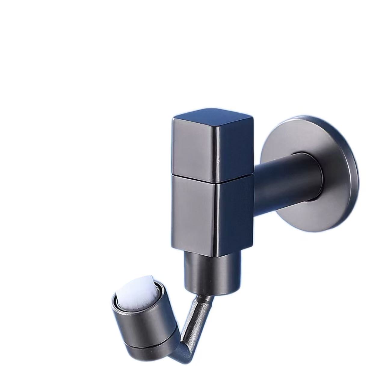 Faucet le Balla Snáithe Liath Minimalist