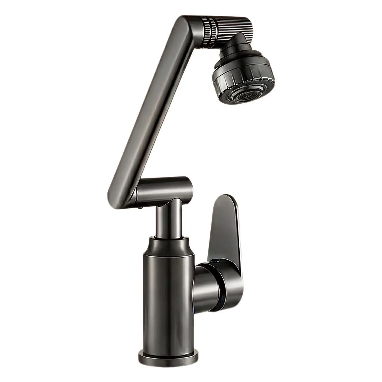 Lámh Robotic Rothlach Faucet Abhantrach Te Agus Fuar