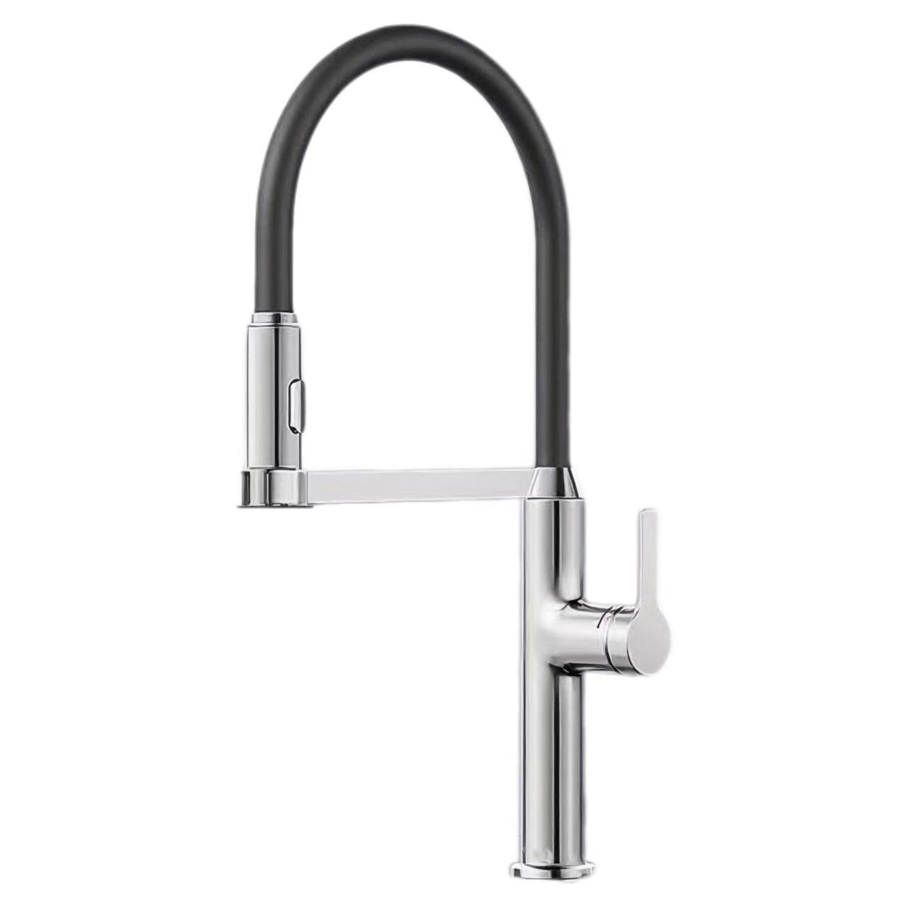 Tube Cuartha Silicone Faucet Doirteal Uisce Te Agus Fuar Aon Láimhsiú