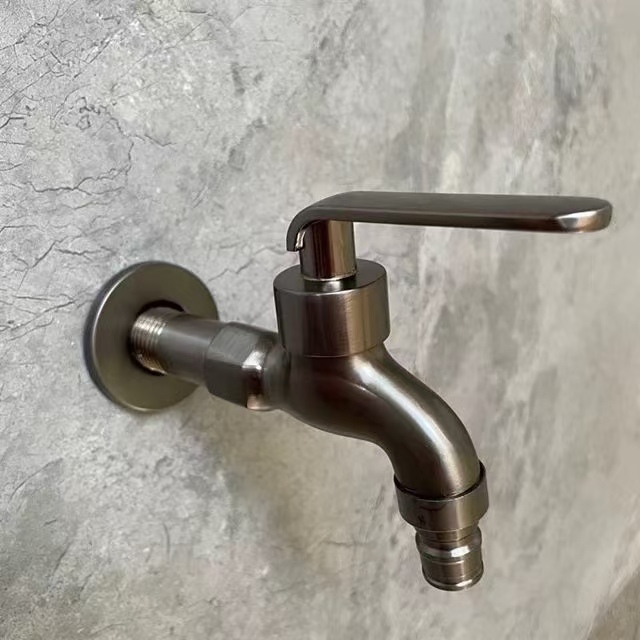Faucet Tapa Oscailte Brushed Cruach Dhosmálta