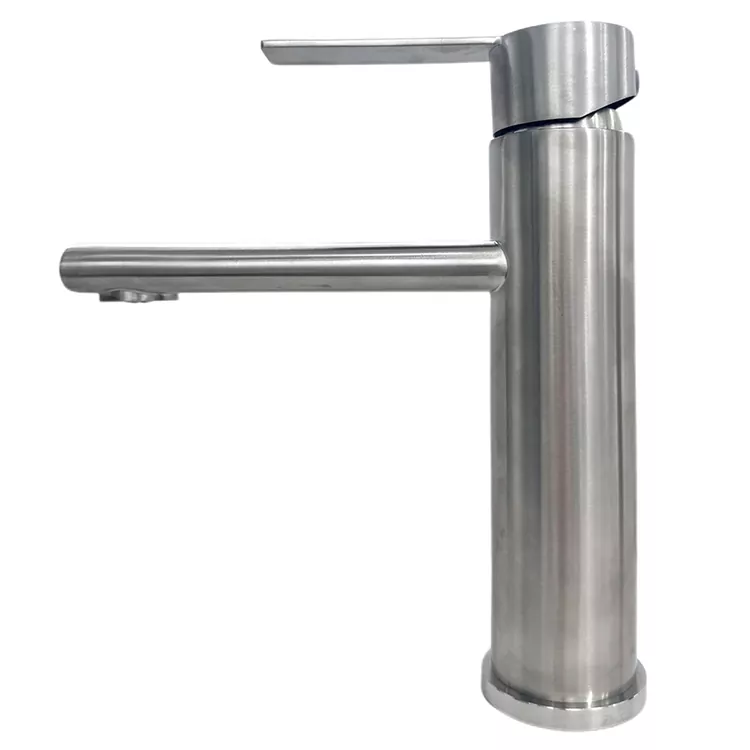 Faucet Abhantrach Brushed Te Agus Fuar Sorcóireach Díreach-Nozzle