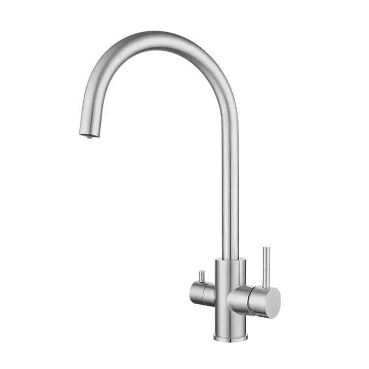 Muineál Eala 3-in-1 Faucet Cistine Te agus Fuar